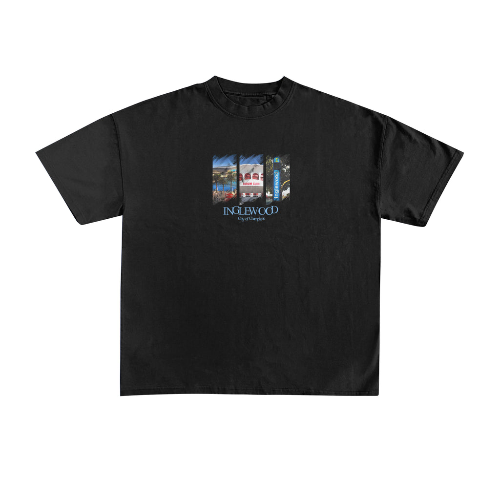INGLEWOOD CITY OF CHAMPIONS OVERSIZED TEE