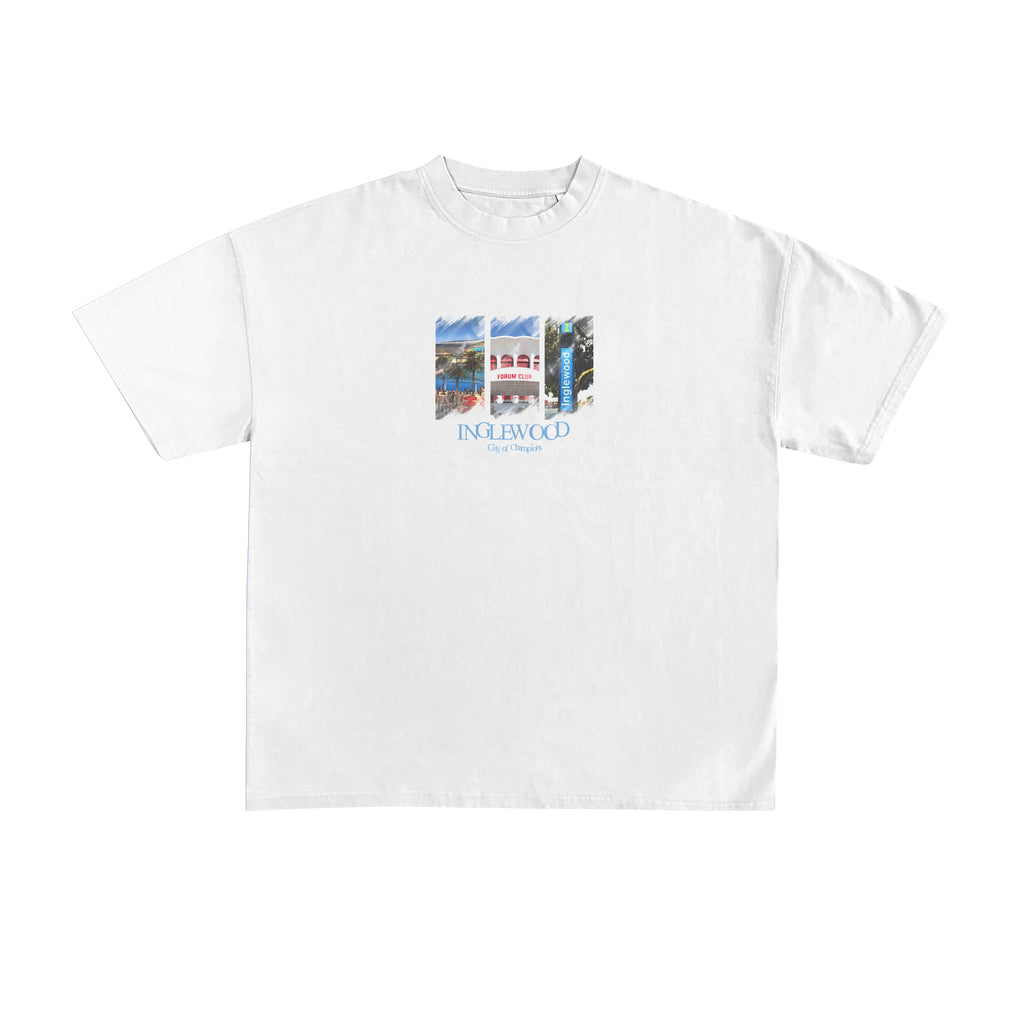 INGLEWOOD CITY OF CHAMPIONS OVERSIZED TEE