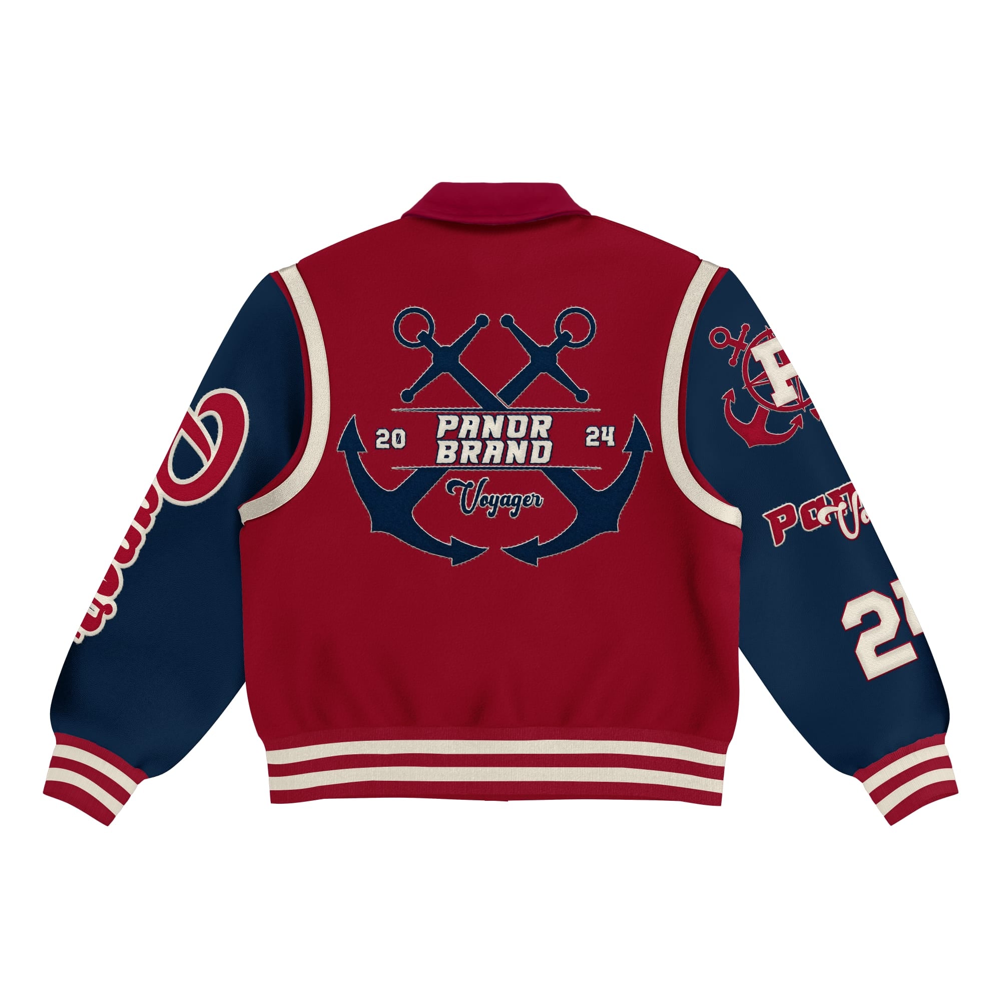 (PREORDER) PANOR VOYAGER WOOL VARSITY JACKET