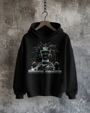 PANOR SINNER HOODIE (NO DRAW CORD)