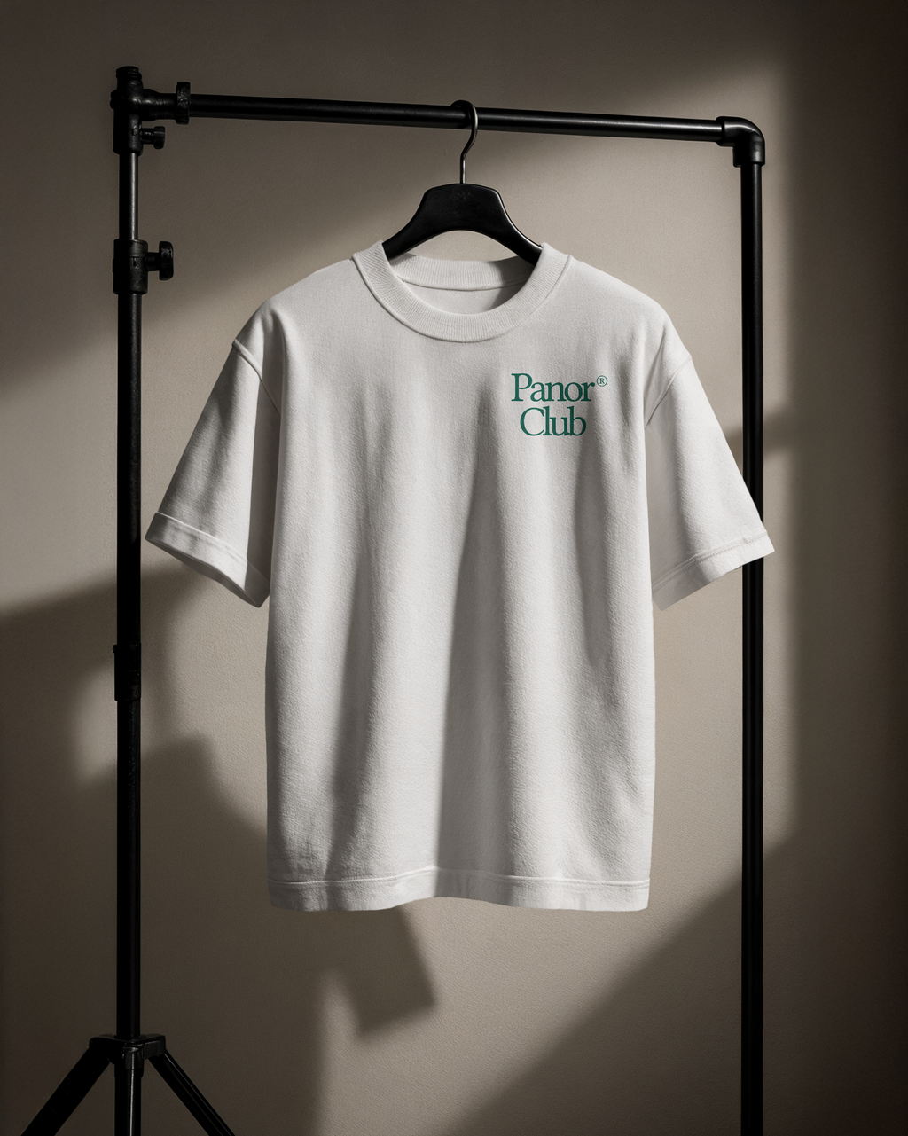 PANOR CLUB CROPPED MAX HEAVYWEIGHT TEE