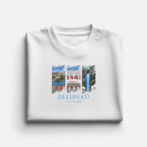 INGLEWOOD CITY OF CHAMPIONS OVERSIZED TEE