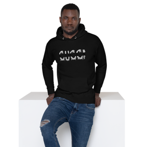 CUCCI BLACK EMBROIDERED HOODIE